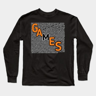 Funny complex game play video game Long Sleeve T-Shirt